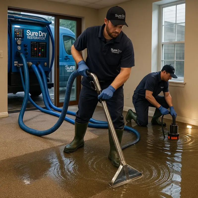 Water Extraction and Removal process in Mounds, OK
